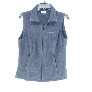Columbia Full Zip Fleece Vest Women's Size Medium